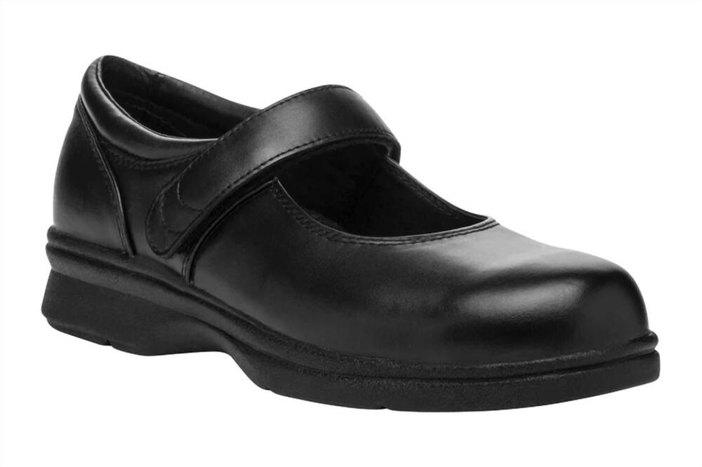 NEW PROPET women's mary jane walker shoe in black